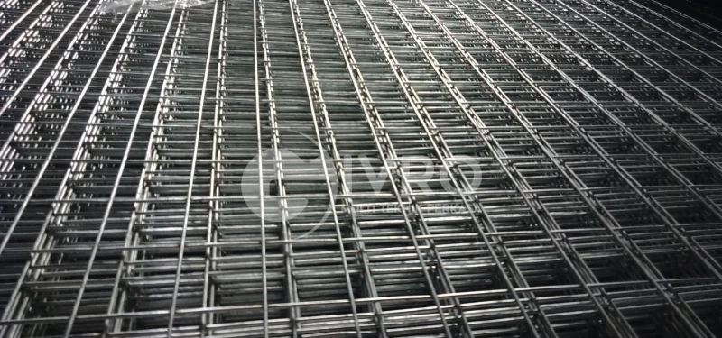 Pabrik ram mesh lembaran tebal 2.5 - 3 - 4 mili lubangan 5x5cm